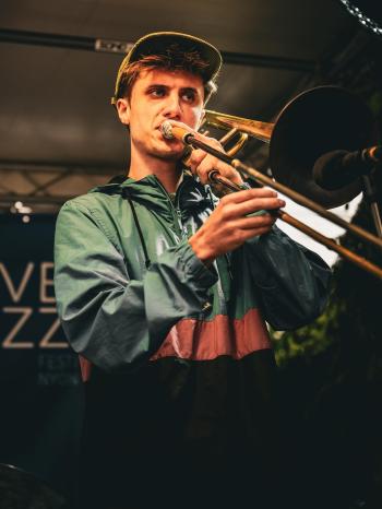 Photo du concert Manon Mullener 5tet à Rive Jazzy 2025, crédit : Rive Jazzy / Alessandro Palmieri