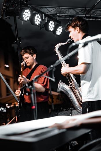 Photo du concert Maud Paquis Quintet à Rive Jazzy 2025, crédit : RJ-Palmieri Alessandro 