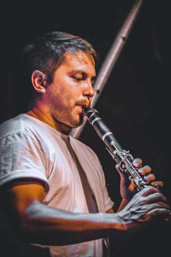 Photo du concert Lucho Pellegrini Swingin'Drums à Rive Jazzy 2025, crédit : RJ-Palmieri Alessandro 